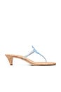 view 1 of 4 Miller Jelly Kitten Heel in Pale Blue