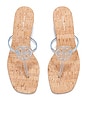 view 3 of 4 Miller Jelly Kitten Heel in Pale Blue