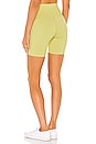view 3 of 4 Biker Short in Lemon Lime