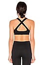 view 3 of 4 Cross Back Sports Bra in Noir Black