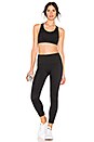 view 4 of 4 Cross Back Sports Bra in Noir Black