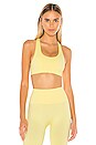 view 1 of 4 Pastel Sports Bra in Yellow