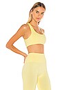 view 2 of 4 Pastel Sports Bra in Yellow
