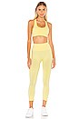 view 4 of 4 Pastel Sports Bra in Yellow