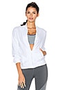 view 2 of 6 TOUCHE x MORGAN STEWART Brendan Bomber Jacket in White