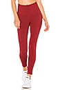 view 1 of 4 x MORGAN STEWART Legging in Merlot