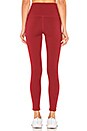 view 3 of 4 x MORGAN STEWART Legging in Merlot