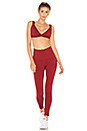 view 4 of 4 x MORGAN STEWART Legging in Merlot