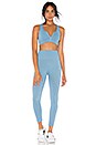 view 4 of 4 Shooner Legging in Mist Blue