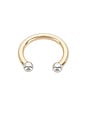 view 2 of 3 PULSERA CALISTA in Gold & Silver