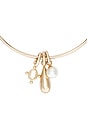 view 2 of 2 COLLAR COLGANTE SERAPHINE in Gold