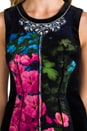 view 6 of 7 Contrast Shift Dress in Hydrangea Placement