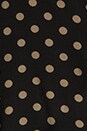 view 6 of 6 Polka Dots Surplice Blouse en Black/Custard in Black & Custard