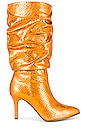 view 1 of 5 x REVOLVE Slouchy Boot in Piper Stone Chased Orange