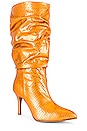 view 2 of 5 x REVOLVE Slouchy Boot in Piper Stone Chased Orange