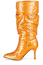view 5 of 5 x REVOLVE Slouchy Boot in Piper Stone Chased Orange
