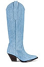 view 1 of 5 BOTTINES WESTERN in Denim