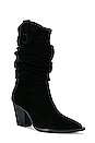 view 2 of 5 Slouch Boot in Basket Black
