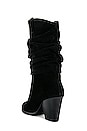 view 3 of 5 Slouch Boot in Basket Black