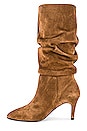 view 5 of 5 Knee High Slouch Boot in Pesca Baby Silk Tabaco