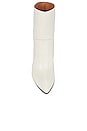view 4 of 5 Leather Ankle Boots in White