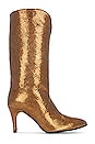 view 1 of 5 AGNES METALLIC 부츠 in Brown