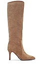 view 1 of 5 Suede Tall Boot in Vison