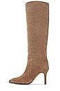 view 5 of 5 Suede Tall Boot in Vison