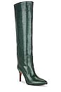 view 2 of 5 Tall Leather Boot in Green