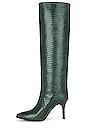 view 5 of 5 Tall Leather Boot in Green