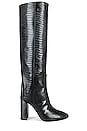 view 1 of 5 Tall Leather Boot in Black