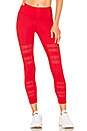 view 1 of 4 Go With The Flow Leggings in Red
