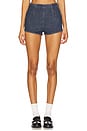 view 1 of 6 Velma Hot Short in Mailbu Vintage Indigo