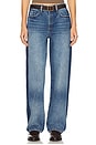 view 1 of 6 Birkin Mid Rise Straight Leg in Shadow Indigo
