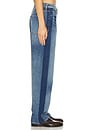 view 3 of 6 Birkin Mid Rise Straight Leg in Shadow Indigo