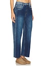 view 2 of 6 Kelly Cropped Mid Rise Straight in Shadow Indigo