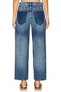 view 4 of 6 Kelly Cropped Mid Rise Straight in Shadow Indigo