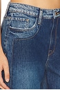view 6 of 6 Kelly Cropped Mid Rise Straight in Shadow Indigo