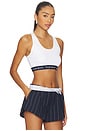 view 2 of 4 x REVOLVE Yankees Rib Logo Elastic Bra in White