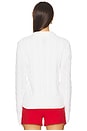 view 4 of 5 x REVOLVE 49ers Zip Knit Cardigan in White