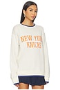 view 2 of 5 x REVOLVE Knicks Crew Pullover in White