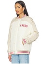 view 2 of 5 x REVOLVE 49ers Double Yoke Bomber in Grey & Cream