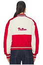 view 4 of 6 x REVOLVE Phillies Crop Bomber in Red & White