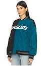 view 4 of 6 x REVOLVE Eagles Multi Logo Bomber in Black & Green