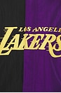 view 7 of 7 x REVOLVE Lakers Multi Logo Bomber in Black & Purple