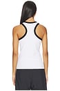 view 3 of 4 x REVOLVE Lakers Scoop Armhole Rib Tank Top in White