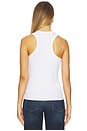 view 3 of 4 x REVOLVE Knicks Scoop Neck Rib Tank Top in White