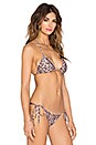 view 2 of 4 Bikini Top in Nude Animal