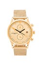 view 1 of 3 MONTRE XS RASMUS STORM SORT OF BLACK CHRONO in Gold Mesh
