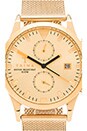 view 2 of 3 MONTRE XS RASMUS STORM SORT OF BLACK CHRONO in Gold Mesh